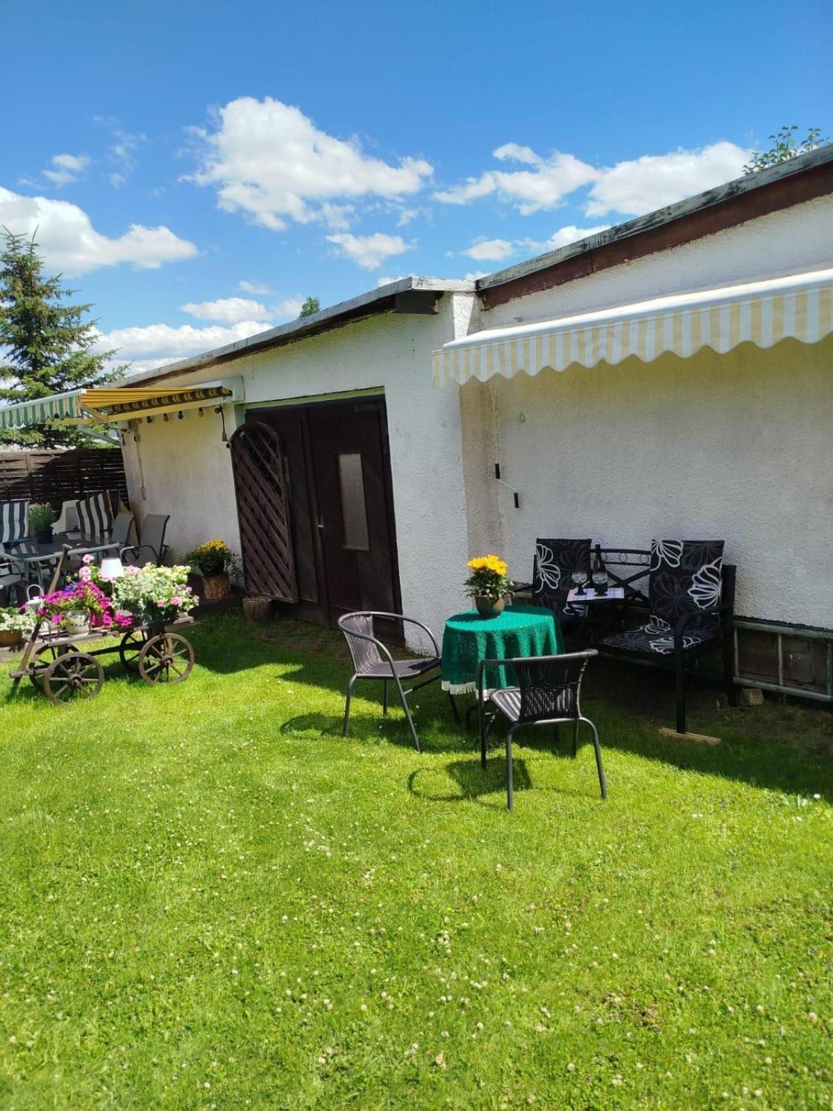 Ferienwohnung Greifenbach, Gartennutzung, Haustiere Willkommen Geyer Exterior photo